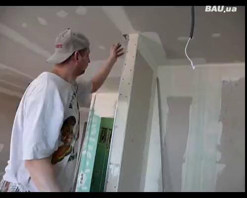 Установка защитнго уголка Установка защитнго уголка