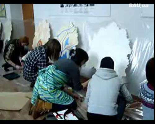 Художественная акция «Разрисуй дерево» Художественная акция «Разрисуй дерево»