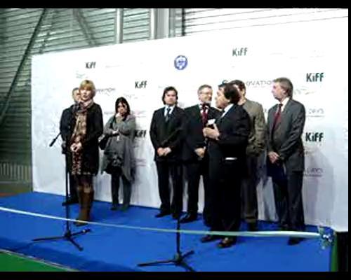 Выступление Альберто Друди на открытии выставки «KIFF 2011» Выступление Альберто Друди на открытии выставки «KIFF 2011»